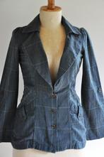 MAIS IL EST OU LE SOLEIL ? Jolie veste carreaux bleus - T.36, Kleding | Dames, Jassen | Zomer, Blauw, Ophalen of Verzenden, Mais il est où le soleil