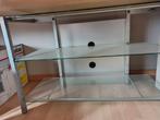 Tv meubel, Huis en Inrichting, Kasten |Televisiemeubels, Ophalen, Gebruikt, Glas