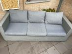Ensemble de jardin 3 places et 1 place en bon état, Salons de jardin, Banque, Comme neuf, Synthétique