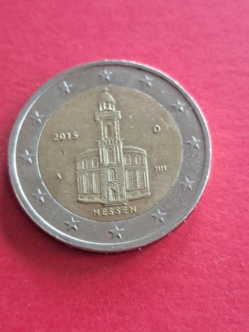 2015 Allemagne 2 euros Hesse A Berlin, Timbres & Monnaies, Monnaies | Europe | Monnaies euro, Monnaie en vrac, 2 euros, Allemagne