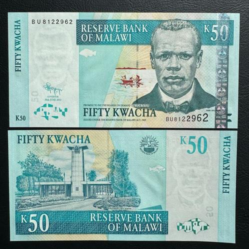 Malawi - 50 Kwacha 2011 - P53e - UNC - 1013(9), Postzegels en Munten, Bankbiljetten | Afrika, Los biljet, Overige landen, Ophalen of Verzenden