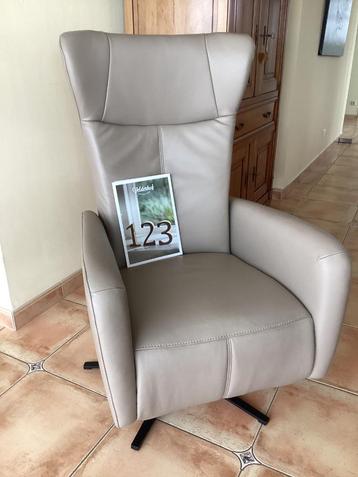 Elektrische relax Large Sta-op merk Velderhof, Enlèvement, Comme neuf, Cuir, Medilax revilax stressless hukla
