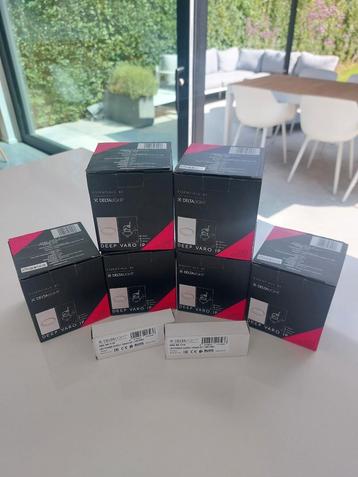 6 Inbouwspots Deltalight Deep Varo IP + 2 LED power supplys beschikbaar voor biedingen