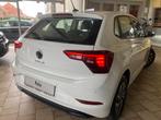 Volkswagen Polo Life 95pk benzine -Airco -CC -Virtual -App -, Stof, Gebruikt, 95 pk, Wit