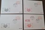 4 thematische enveloppen 1981, Ophalen of Verzenden