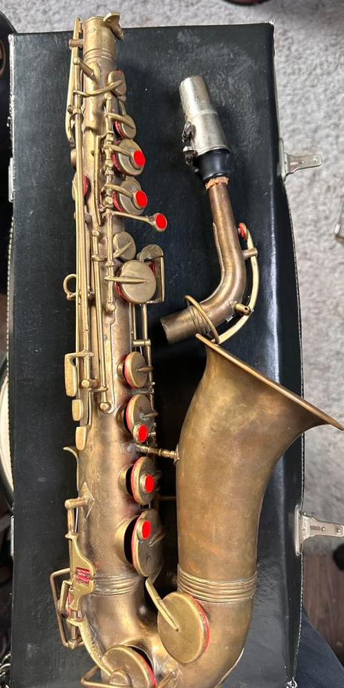 Besson & Co Vintage Alt Saxofoon — Verzamelaarsitem, Muziek en Instrumenten, Blaasinstrumenten | Saxofoons, Verzenden