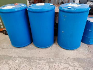 Regen ton 200 L in sterk PVC  beschikbaar voor biedingen