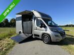 Fiat Ducato 3,65T C-rijbewijs 2-paards paardenvrachtwagen Au, Leder, Diesel, 140 pk, Zilver of Grijs