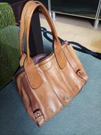 Sac Fossil en cuir brun, Handtas, Gebruikt, Bruin