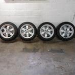 Audi velgen 225/50r/17 ET28 winterbanden te koop of te ruile, Band(en), Gebruikt, Winterbanden