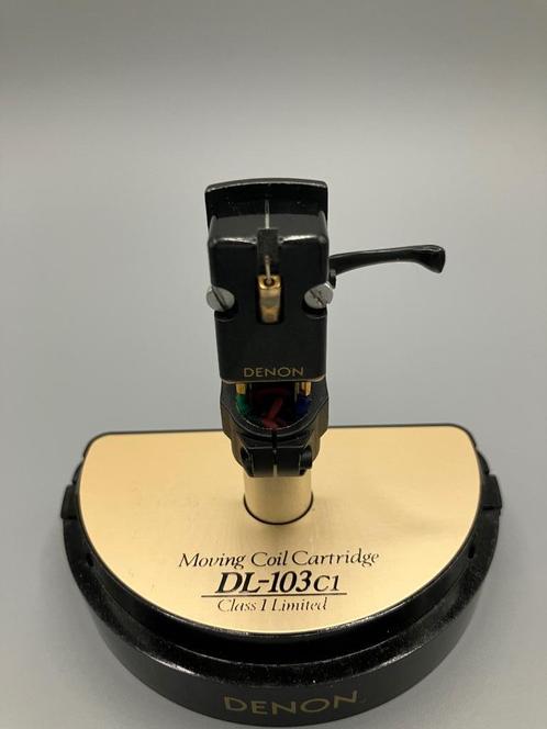 DENON DL-103 C1 ORIGINEEL EN VOLLEDIG, Audio, Tv en Foto, Platenspelers, Gebruikt, Ophalen of Verzenden