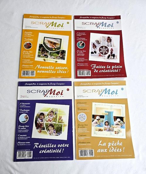 4 x Scrap & Moi – 4 saisons - Franstalig, Hobby en Vrije tijd, Scrapbooking, Zo goed als nieuw, Album of Boek, Scrap, Ophalen of Verzenden