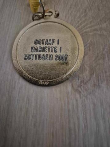 Carnaval medaille Zottegem Octaaf & Mariette 2007, Enlèvement ou Envoi