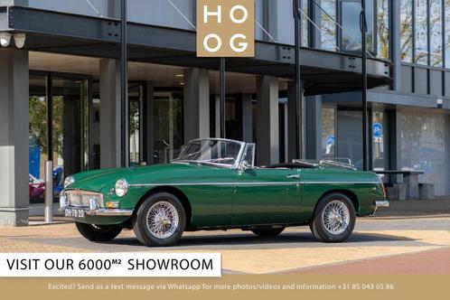 MG B 1.8 LHD lepeldeur (bj 1964), Auto's, Oldtimers, Bedrijf, Te koop, Open dak, MG, Benzine, Cabriolet, 2 deurs, Handgeschakeld