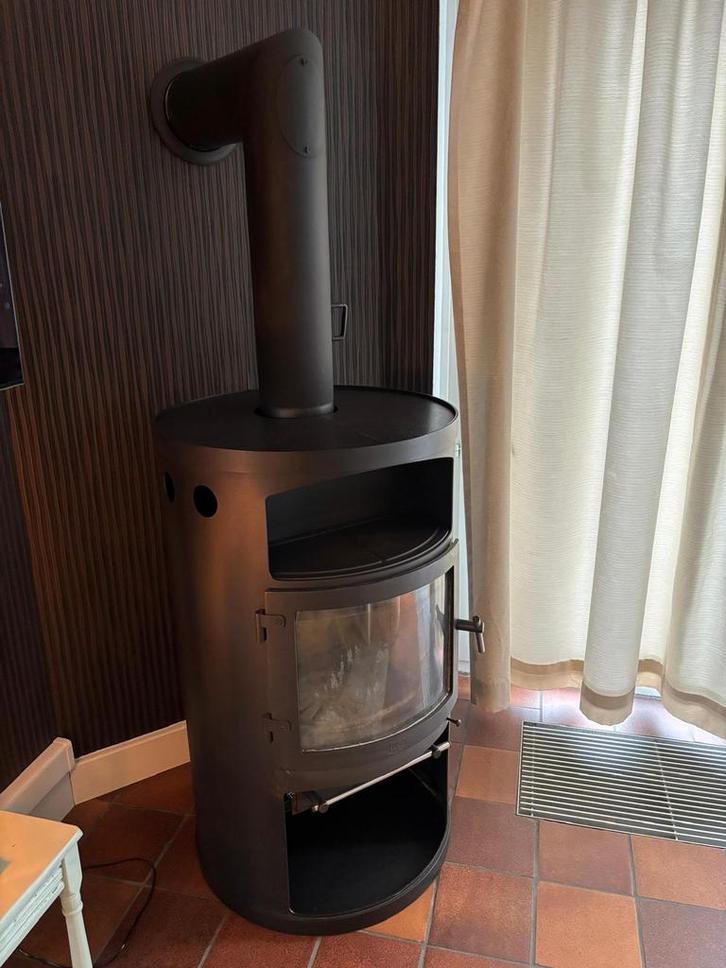 Heta Lemvig houtkachel – perfecte staat, Maison & Meubles, Poêles, Utilisé, Autoportant, Poêle à bois, Bois, Enlèvement