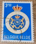 Oude postzegel: Touring Club (1970), Postzegels en Munten, Postzegels | Europa | België, Met stempel, Frankeerzegel, Ophalen of Verzenden