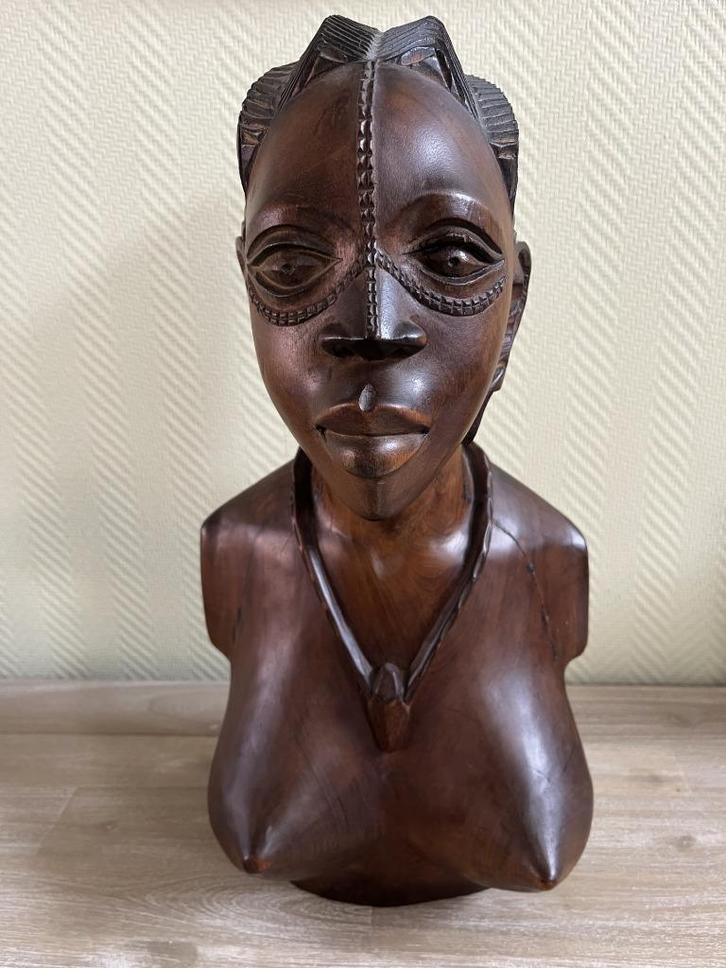 vintage buste Congo, Antiek en Kunst, Antiek | Overige Antiek, Ophalen