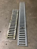 Grille de caniveau de 100 mm 1 m + 60cm, Doe-het-zelf en Bouw, Ophalen, Zo goed als nieuw