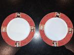 2 assiettes tintin - Hergé +-20cm, Ophalen, Kuifje, Gebruikt, Gebruiksvoorwerp