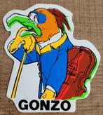 *vintage* sticker: The Muppets - Gonzo, Verzamelen, Film, Tv of Omroep, Ophalen of Verzenden, Zo goed als nieuw