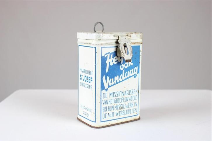 oude collectebus missies, Antiek en Kunst, Curiosa en Brocante, Ophalen of Verzenden