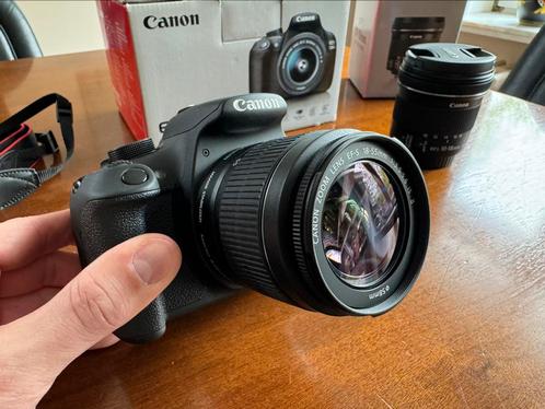 Canon 1200D + ef-s 18-55mm IS II, Audio, Tv en Foto, Fotocamera's Digitaal, Zo goed als nieuw, Canon, Ophalen