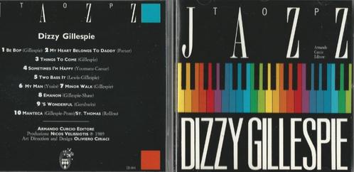 CD * DIZZY GILLESPIE - TOP JAZZ, Cd's en Dvd's, Cd's | Jazz en Blues, Zo goed als nieuw, Jazz, 1940 tot 1960, Ophalen of Verzenden