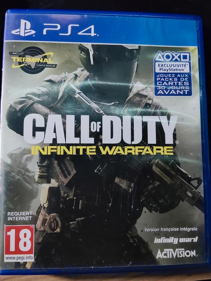 Call of Duty : Infinite Warfare, Games en Spelcomputers, Games | Sony PlayStation 4, Zo goed als nieuw, Avontuur en Actie, Vanaf 18 jaar