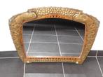 art-deco spiegel met pauwen, Antiek en Kunst, Ophalen, Rechthoekig, 50 tot 100 cm, Minder dan 100 cm