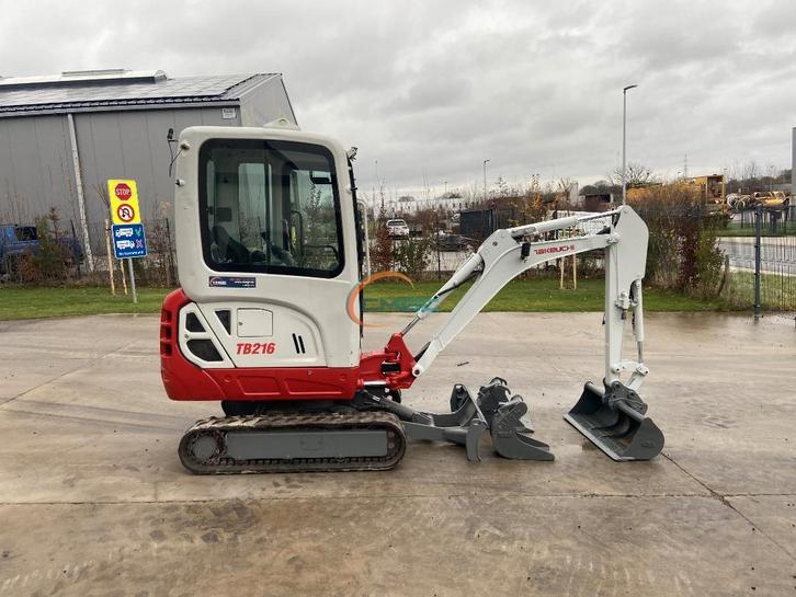 Takeuchi TB216 - 1.9T - 2019 - 2930 uur - 3 emmers - PE956, Cd's en Dvd's, Cd's | Schlagers, Ophalen