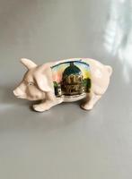 Spaarpotje varken Basiliek van Scherpenheuvel, Ophalen of Verzenden, Gebruikt, Steen, Aardewerk of Keramiek, Dier