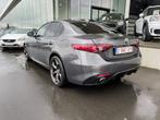 Alfa Romeo Giulia Veloce*Q4*211PK*Bruin Leder, Te koop, Berline, 5 deurs, Dodehoekdetectie