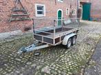 Aanhangwagen 3m met loofrekken, Ophalen, Gebruikt