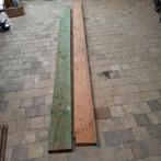 Houten dakbalken,  22x7cm, koopje, Doe-het-zelf en Bouw, Hout en Planken, Ophalen of Verzenden, Nieuw, Balk, Geïmpregneerd