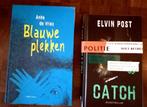 2 jeugdboeken-"Blauwe plekken en Catch-jeugdthrillers., Ophalen of Verzenden