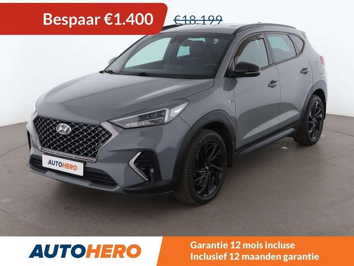 Hyundai Tucson 1.6 TGDI Style 2WD (bj 2019, automaat), Auto's, Hyundai, Te koop, Tucson, ABS, Achteruitrijcamera, Airbags, Airconditioning