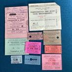 Oude inkom tickets wielrennen, Ophalen
