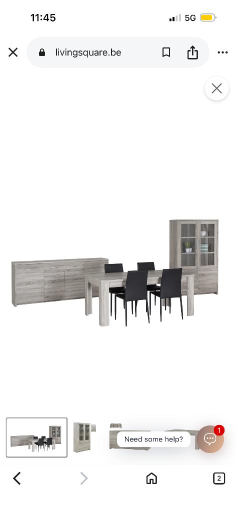 Salle à manger, Maison & Meubles, Salles à manger complètes, Enlèvement, Utilisé, 4 à 6 chaises