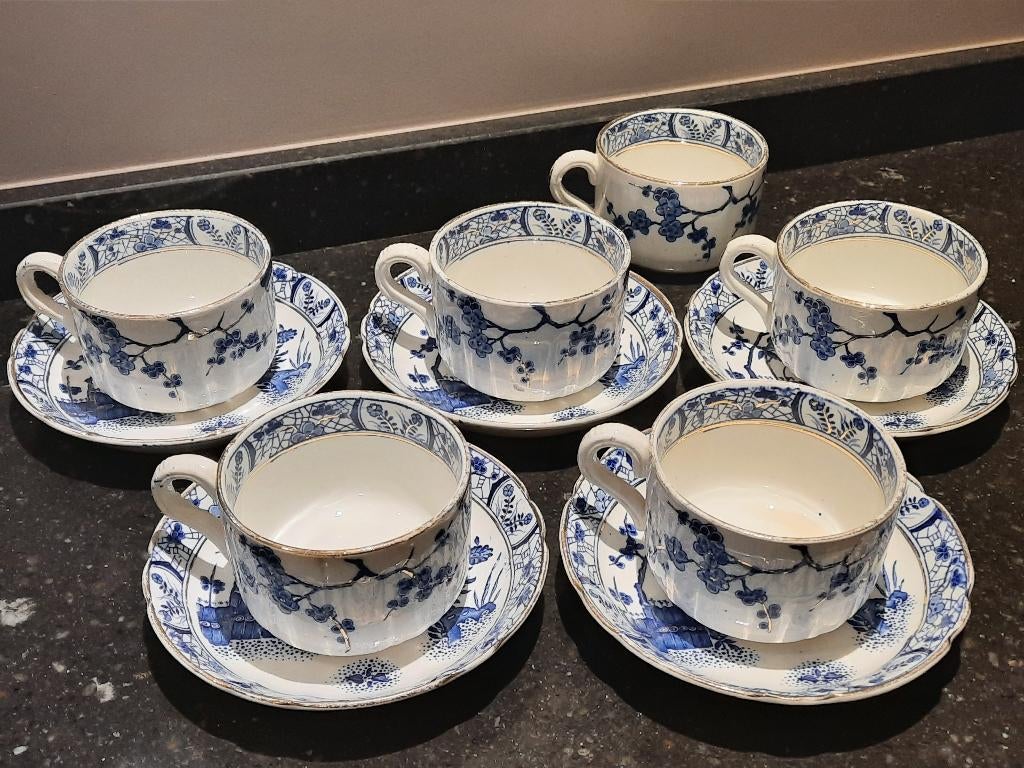 Petrus Regout & Co., Maastricht, NANKIN collectie, Antiek en Kunst, Antiek | Servies los, Ophalen