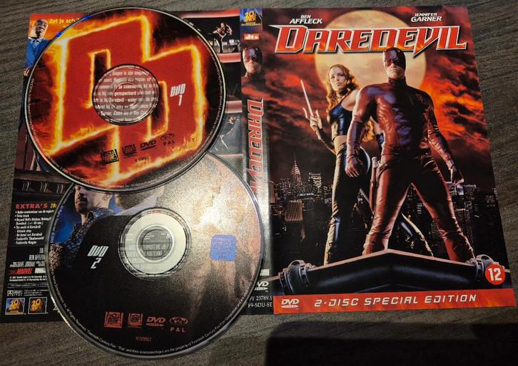 Daredevil (2DVD), CD & DVD, DVD | Science-Fiction & Fantasy, Comme neuf, Fantasy, À partir de 12 ans, Enlèvement ou Envoi