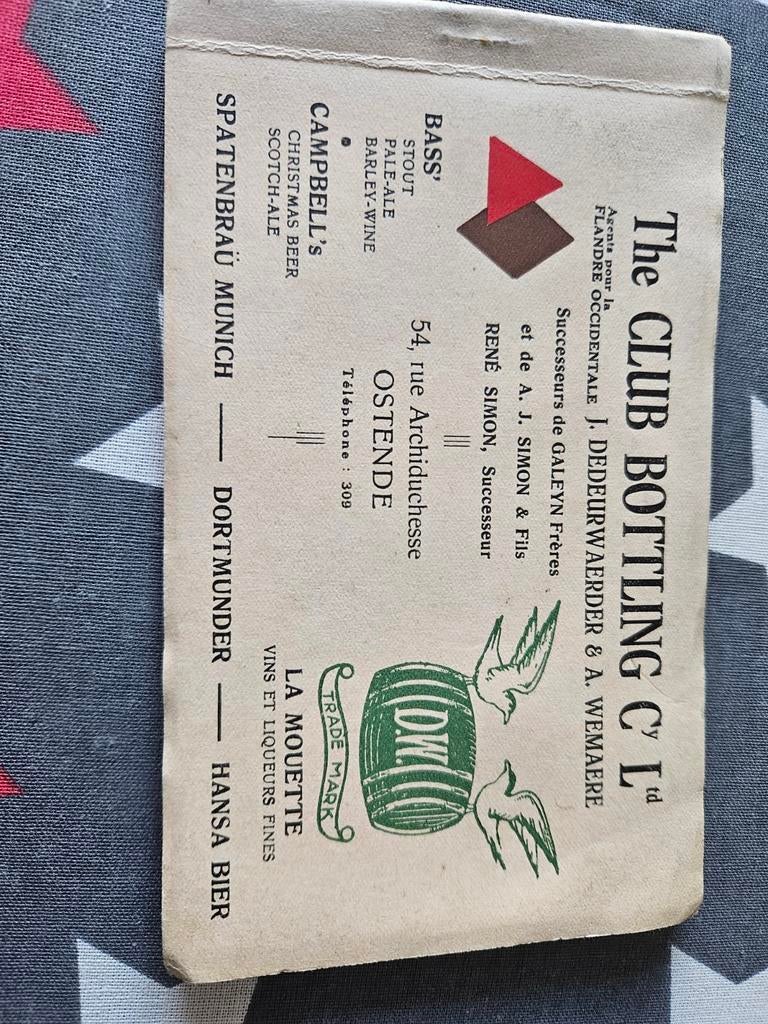 Boekje oude postkaarten brouwerij fotos, Verzenden