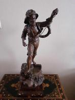 Bronzen beeld Tempête - Virgille Morey, Antiek en Kunst, Kunst | Beelden en Houtsnijwerken, Ophalen, 50 - 100 cm, Brons, Zeeleven