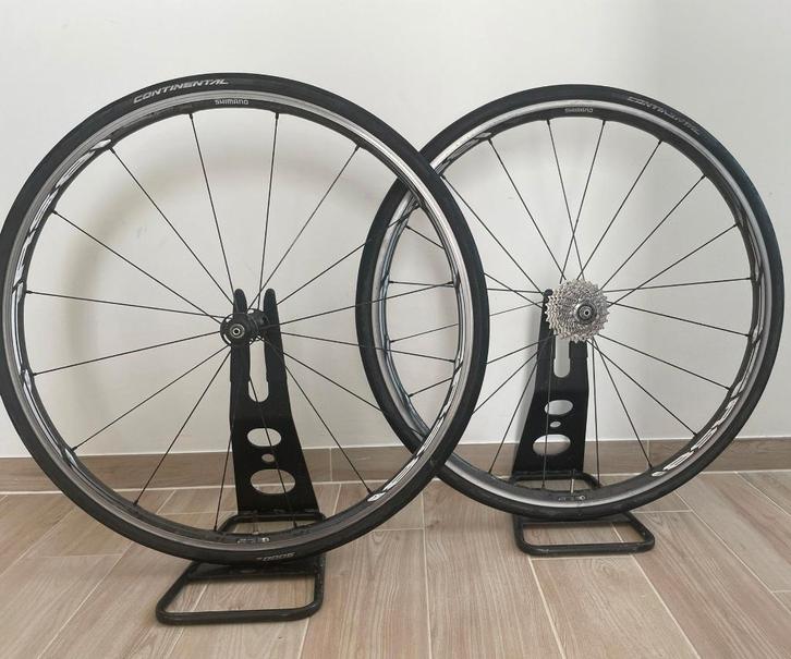 Shimano WH-RS81 C24 wielset, Vélos & Vélomoteurs, Vélos Pièces, Utilisé, Vélo de course, Enlèvement ou Envoi