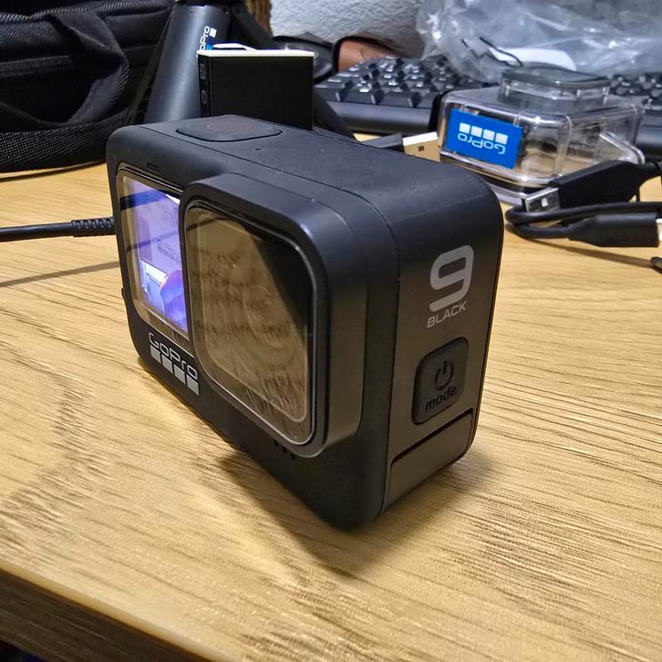 GoPro Hero 9 Black - Met Accessoires, Audio, Tv en Foto, Videocamera's Digitaal, Zo goed als nieuw, Camera, Overige soorten, Overige merken