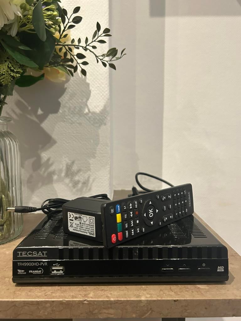 Récepteur Fransat Tecsat HD, TV, Hi-fi & Vidéo, Enlèvement, Comme neuf, Décodeur