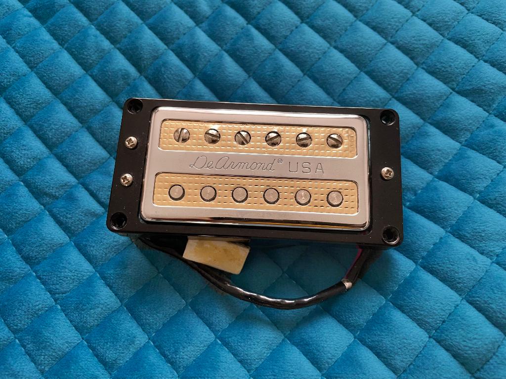 DeArmond - Gold Tone - Gold chrome - Pickup, Musique & Instruments, Instruments | Pièces, Enlèvement ou Envoi, Utilisé, Guitare électrique