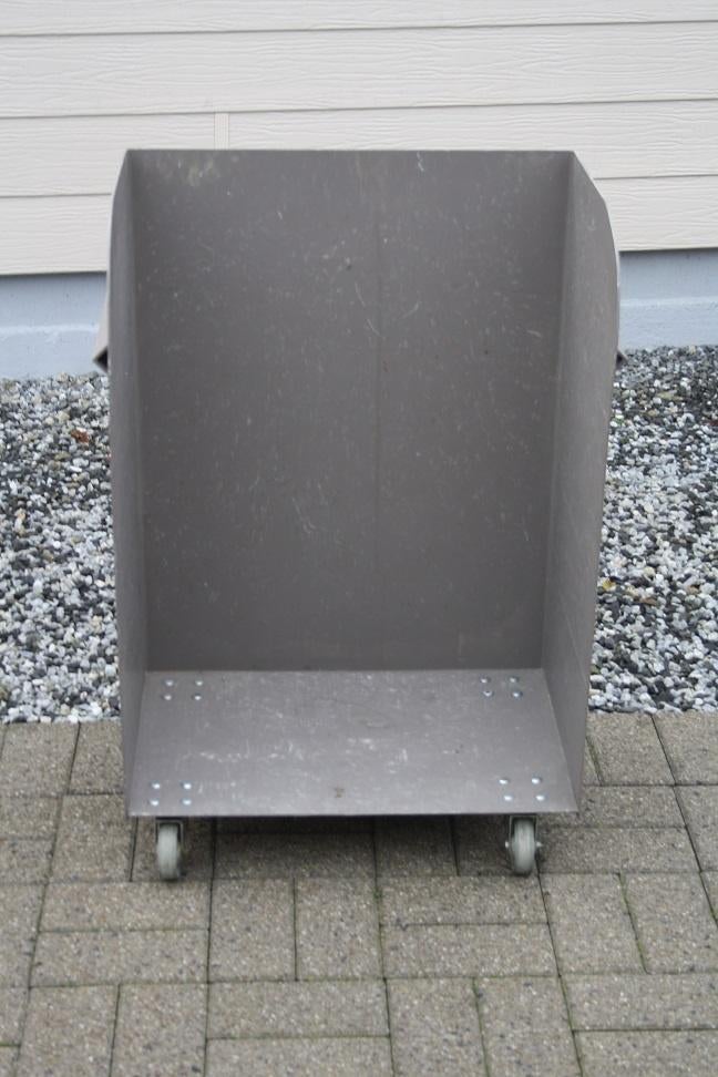 Metalen kar voor vervoer van houtblokken voor open haard, Maison & Meubles, Cheminées, Utilisé, Cheminée au bois, Enlèvement