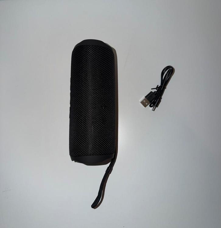Enceinte portable Bluetooth Noire, TV, Hi-fi & Vidéo, Enceintes, Comme neuf, Enlèvement ou Envoi