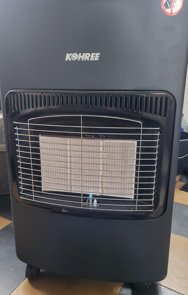 GASKACHEL 3x gebruikt met afdekhoes, Huis en Inrichting, Kachels, Ophalen, Gas, Zo goed als nieuw, Vrijstaand