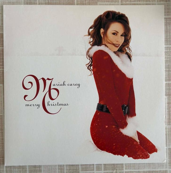Mariah Carey - Merry Christmas (Red Vinyl) (LP), Cd's en Dvd's, Vinyl | Pop, Zo goed als nieuw, 2000 tot heden, Overige formaten